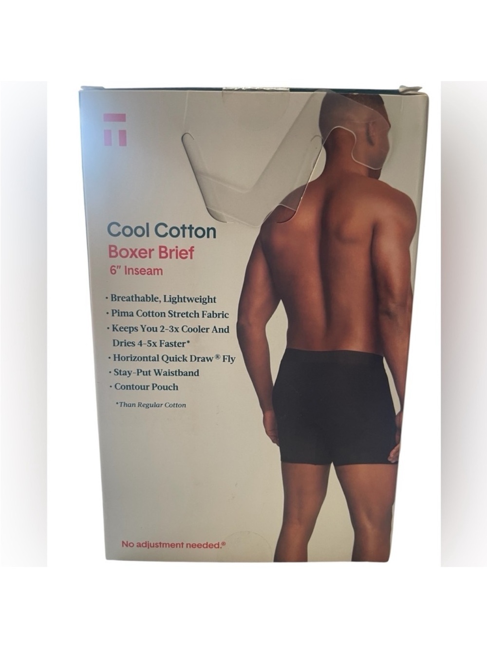 Tommy John Cool Cotton Boxer
Brief 6"Inseam
2 pack Size Small - Picture 3 of 6
